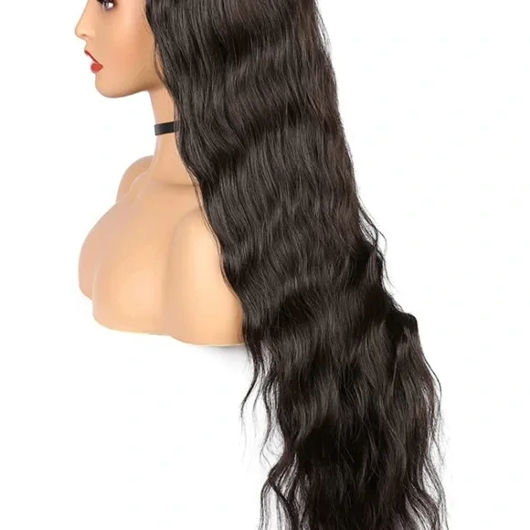 28inch BROWN Wavy Lace Front Wig